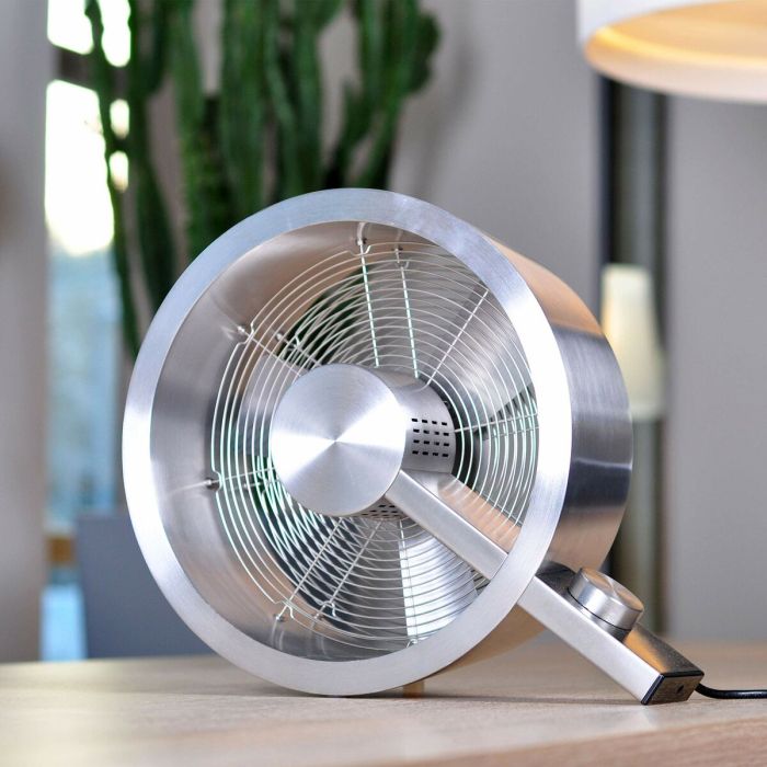 Ventilateur de Bureau Stadler Form Argenté 35 W 10 Ventilateur de Bureau Stadler Form Argenté 35 W 10