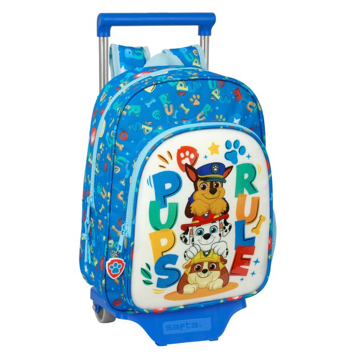 Cartable à roulettes The Paw Patrol Pups rule Bleu 26 x 34 x 11 cm 0 Cartable à roulettes The Paw Patrol Pups rule Bleu 26 x 34 x 11 cm 0