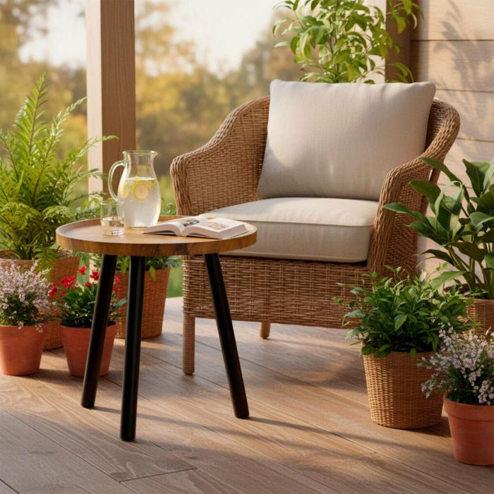 Table d'appoint Max Home Noir 38 x 37 x 38 cm (4 Unités) 6