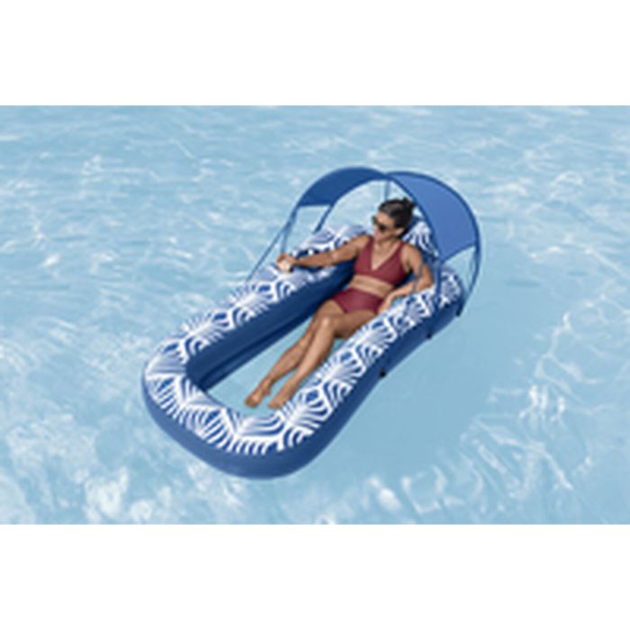 Bestway Matelas Gonflable avec Parasol Comfort Plush 198x112 cm Plage et Piscine 43732 12