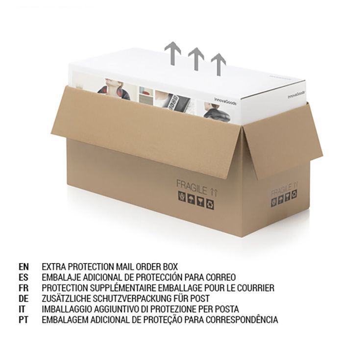 Miroir LED Pliable avec Organisateur de Maquillage 3-en-1 Panomir InnovaGoods 1