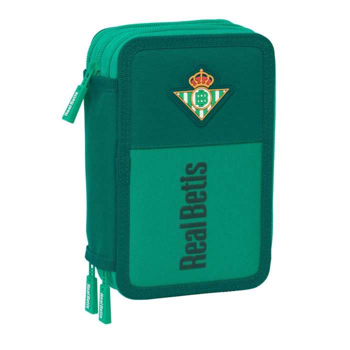Pochette à crayons triple Real Betis Balompié Aigue marine 12,5 x 19,5 x 5,5 cm 37 Pièces 0 Pochette à crayons triple Real Betis Balompié Aigue marine 12,5 x 19,5 x 5,5 cm 37 Pièces 0