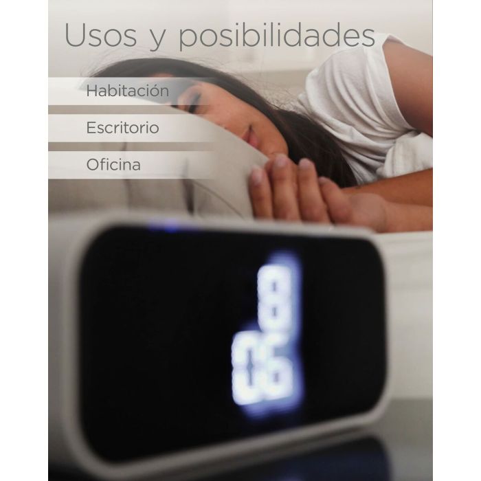 Radio-réveil KSIX 10W 1