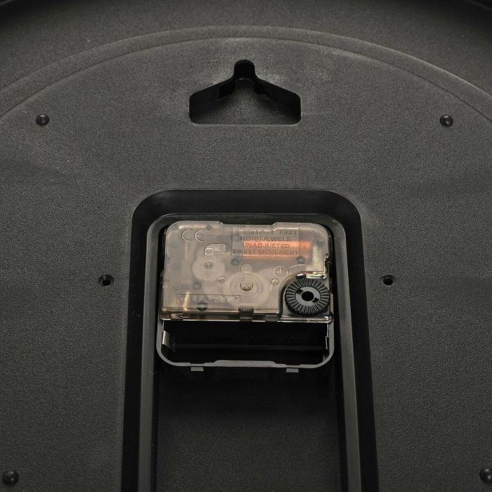 Horloge Murale Versa Blanc Plastique 4,3 x 35,5 x 35,5 cm 1