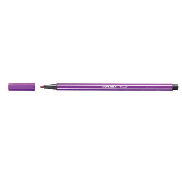 Feutres Stabilo Pen 68 Lila (10 Pièces) 1
