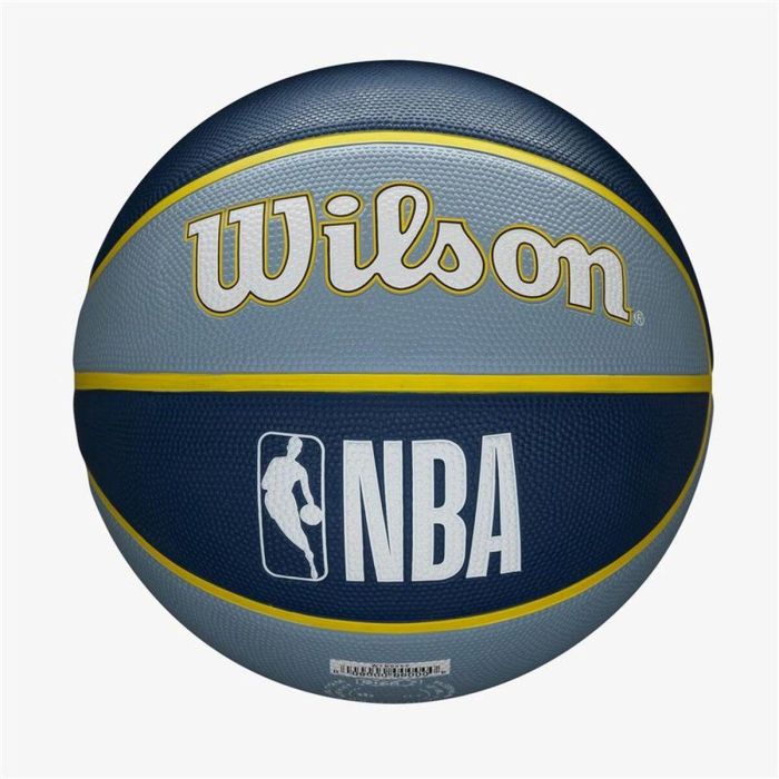 Ballon de basket Wilson Nba Team Tribute Memphis Bleu Caoutchouc 1