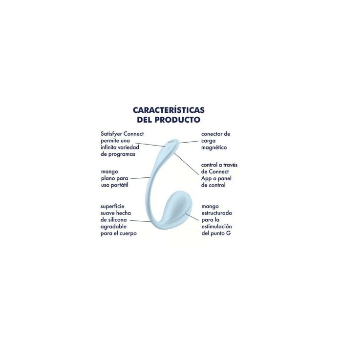 Vibrateur G-Spot Satisfyer Bleu 3