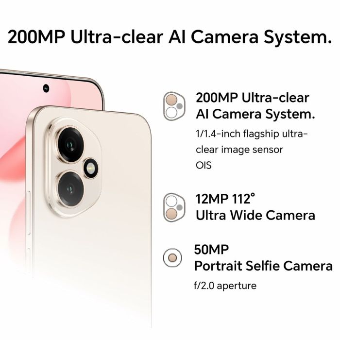 Smartphone Honor 5109BUUQ 6,55" Octa Core 8 GB RAM 256 GB Or 7