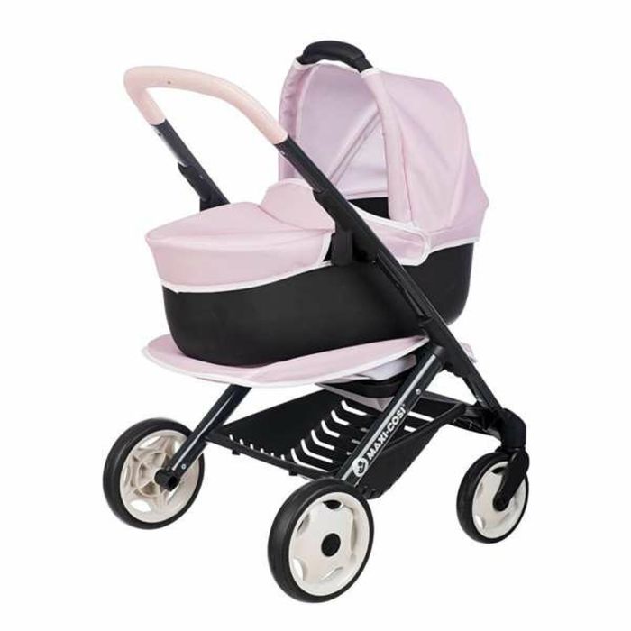 Smoby Poussette pour Poupée Maxi-Cosi Rose 3 en 1 SMO3032162531211 - À partir de 3 ans