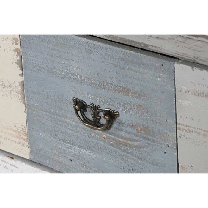 Caisson à Tiroirs Home ESPRIT Gris Multicouleur Cottage 100 x 40 x 80 cm 3 Caisson à Tiroirs Home ESPRIT Gris Multicouleur Cottage 100 x 40 x 80 cm 3