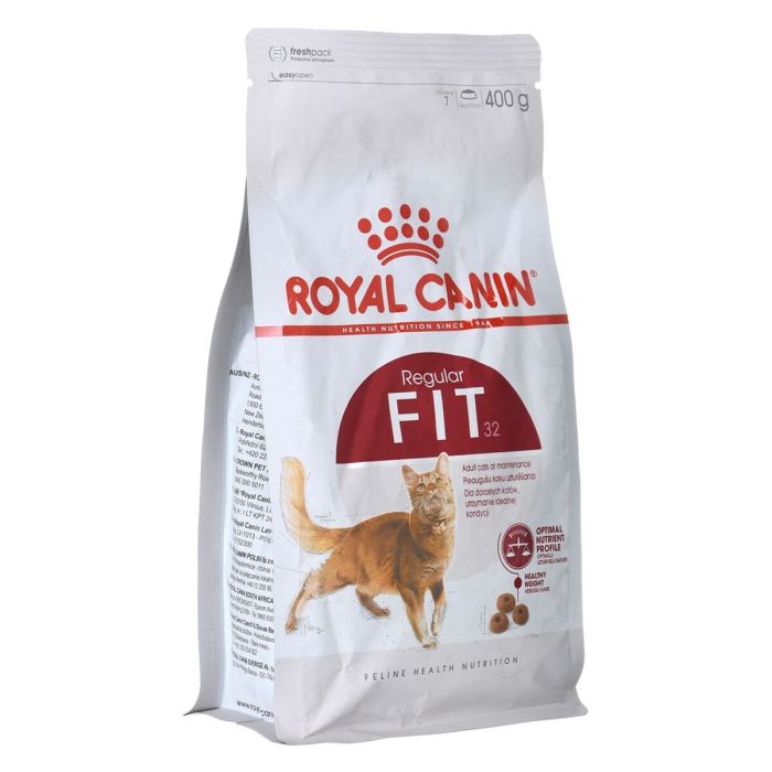 Aliments pour chat Royal Canin Regular Fit 32 Adulte Poulet Maïs Oiseaux 400 g 2