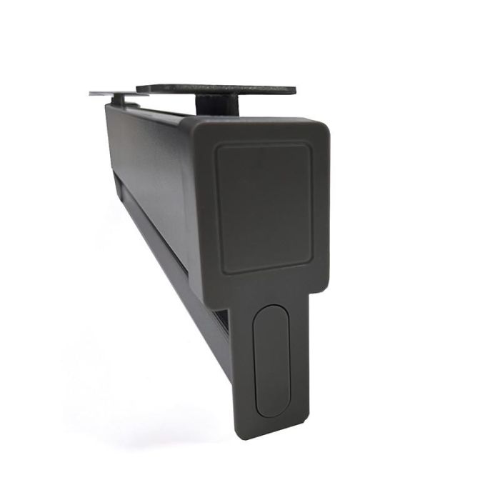 Perchero Frontal Exterior Óptima L358/458 Acabado Grafito Serie Optima Largo 458 Herrajes Alk 1