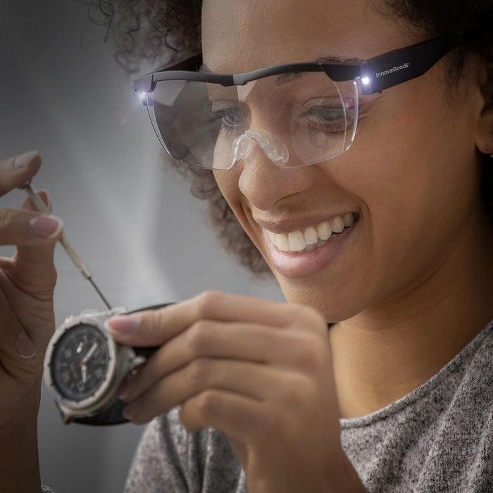 Lunettes Loupe avec LED Glassoint InnovaGoods