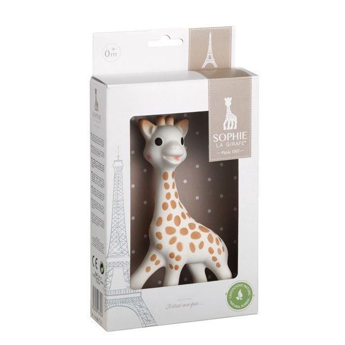 SOPHIE LA GIRAFE avec sa boîte cadeau 2 SOPHIE LA GIRAFE avec sa boîte cadeau 2