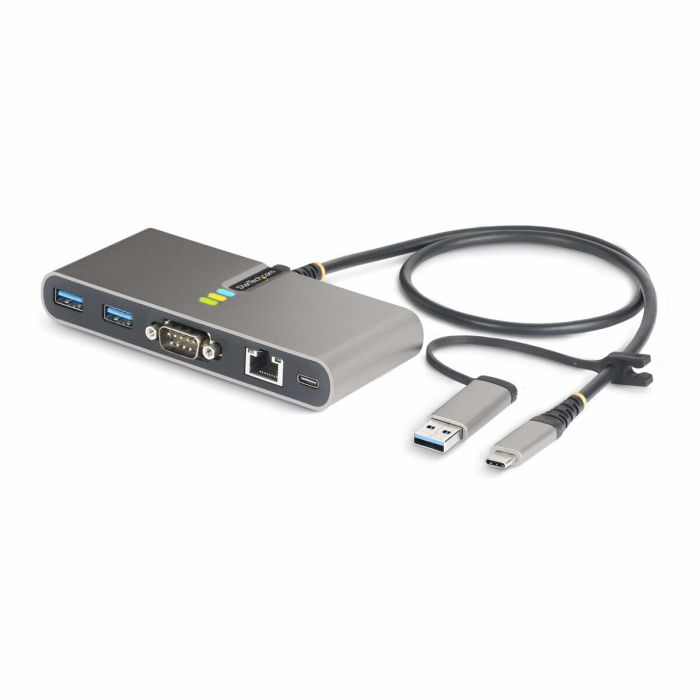 Câble USB Startech 5G2A1SGBB-USB-C-HUB Gris 15 Câble USB Startech 5G2A1SGBB-USB-C-HUB Gris 15