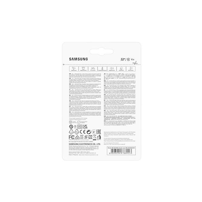 CARD Card 256GB Samsung XC PRO Plus (2023)(CL10) Reader retail 5