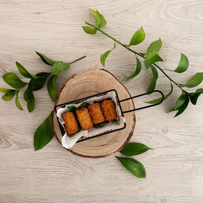 Cesta Rectangular Metal Gastro Black Quid 16x10,5x5,5 cm (24 Unidades) 2 Cesta Rectangular Metal Gastro Black Quid 16x10,5x5,5 cm (24 Unidades) 2