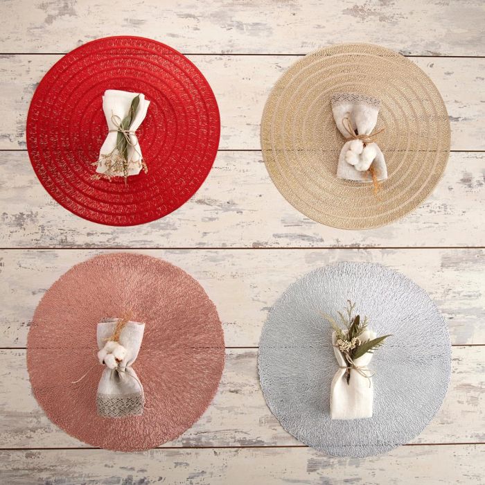 Mantel Individual Polipropileno Habitat Quid 38 cm (12 Unidades) 3 Mantel Individual Polipropileno Habitat Quid 38 cm (12 Unidades) 3