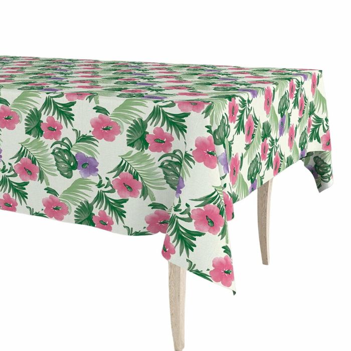 Nappe en rouleau Exma Caoutchouc Fleurs 140 cm x 25 m 0 Nappe en rouleau Exma Caoutchouc Fleurs 140 cm x 25 m 0