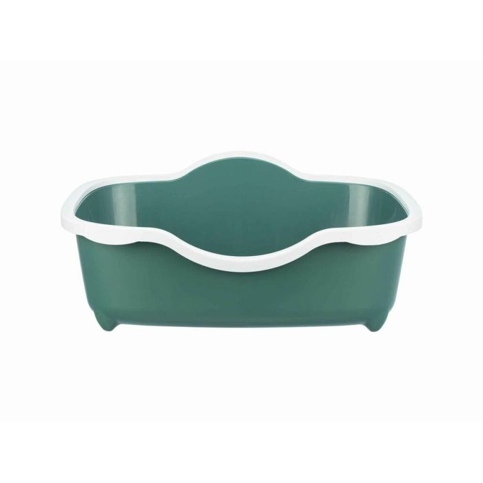 Bac à litière pour chats Trixie Davio Blanc Vert Plastique 56 x 26 x 39 cm 7 Bac à litière pour chats Trixie Davio Blanc Vert Plastique 56 x 26 x 39 cm 7