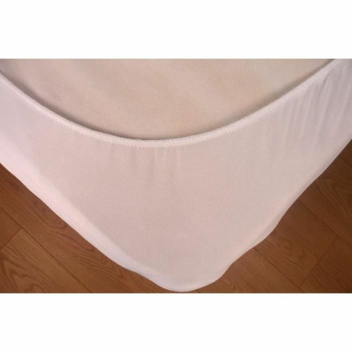Protecteur de matelas Lovely Home Blanc 200 x 160 cm 2