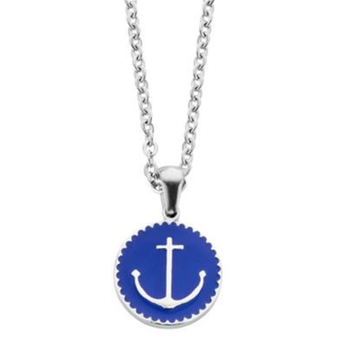 Pendentif Femme CO88 Collection 8CN-26050 Argenté Bleu