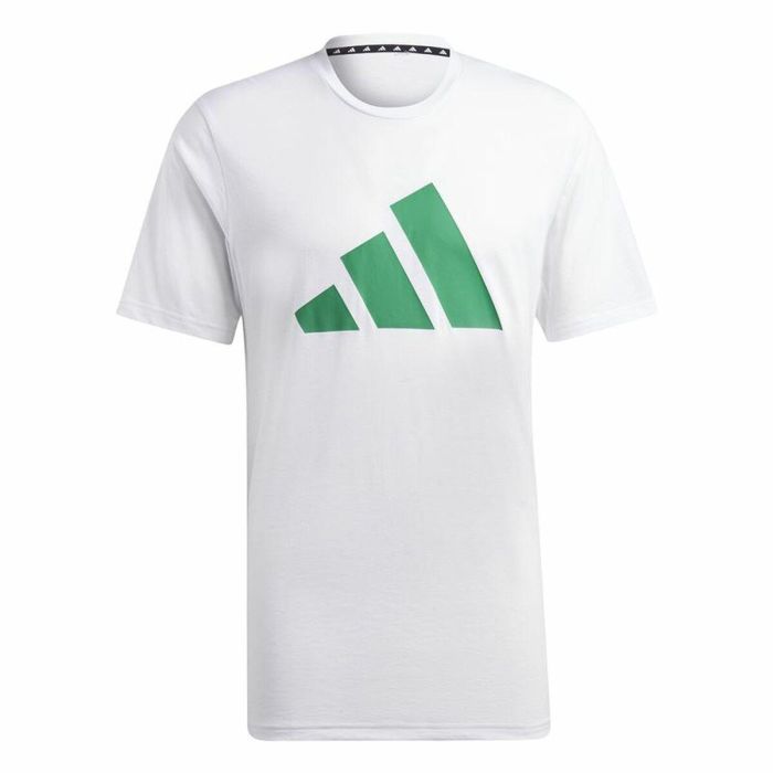 T-shirt à manches courtes homme Adidas Train Essentials Blanc 0 T-shirt à manches courtes homme Adidas Train Essentials Blanc 0
