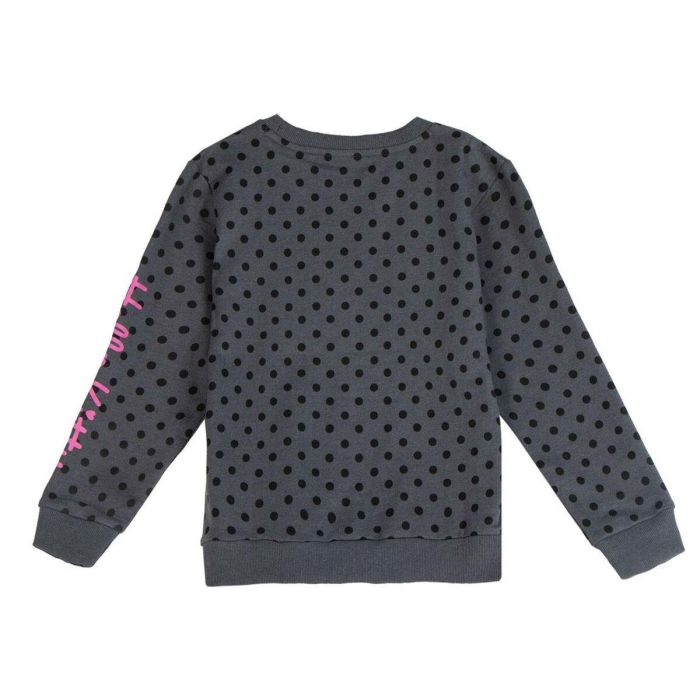 Sweat-shirt Enfant Hello Kitty Gris foncé 5