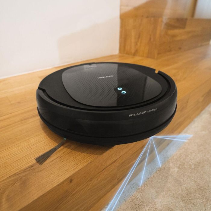 Aspirateur robot Cecotec Conga M20, 7000Pa, 160min, Wi-Fi, App, iTech Gyro, noir 8