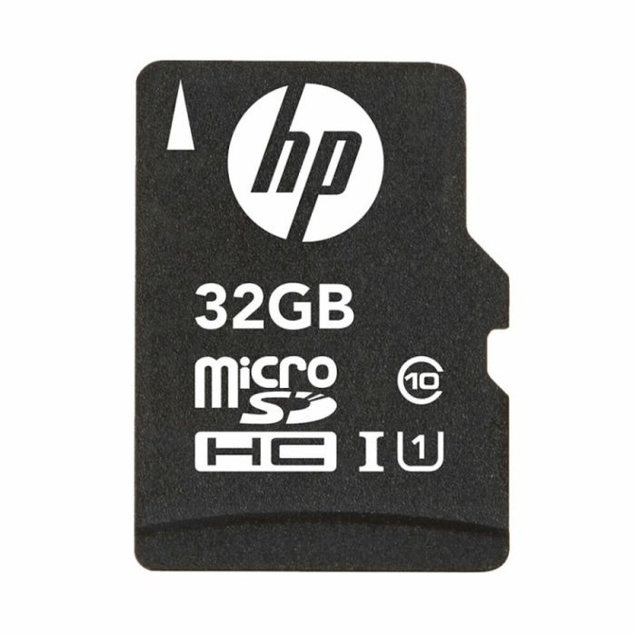 HP mi210 Carte MicroSDHC 32 Go Classe 10 U1 avec adaptateur SD, Noir, 20 Mo/s Lecture, 15 Mo/s Écriture