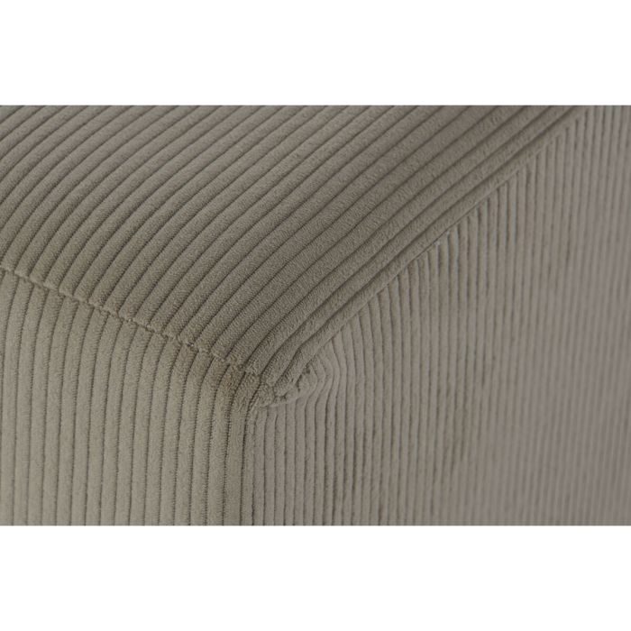 Banquette DKD Home Decor Marron Polyester Bois MDF 100 x 40 x 40 cm 3