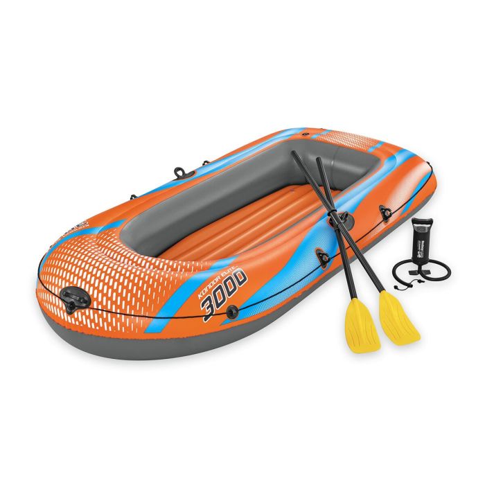 Bestway Bateau Set Kondor Elite 3000 246x122x45 cm Loisirs 61145 18