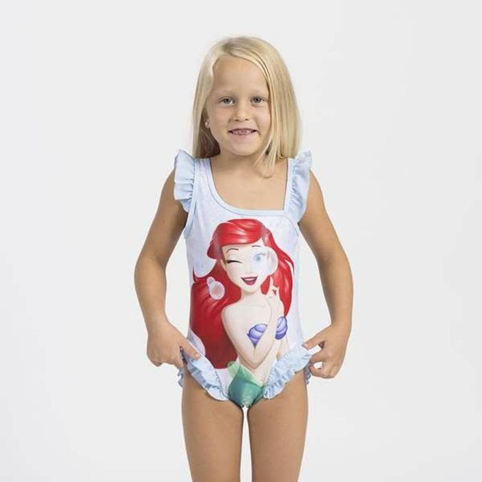 Maillot de Bain Fille Disney Princess Bleu clair Lila 2