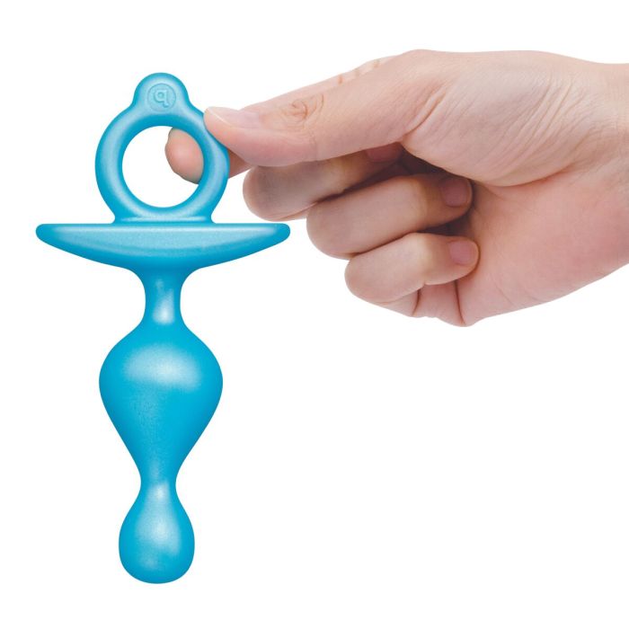 Plug Anal B-Vibe Bleu (7,6 cm) 8