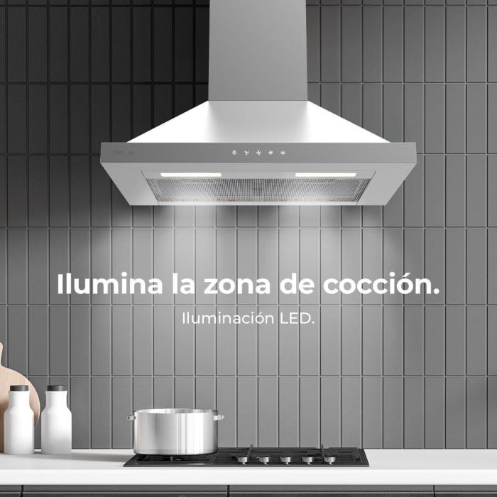 Hotte standard Cecotec Flux PT 604000 Acier 9