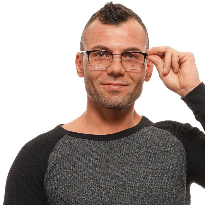 Monture de Lunettes Homme Omega OM5017-53001 Noir Ø 53 mm 1