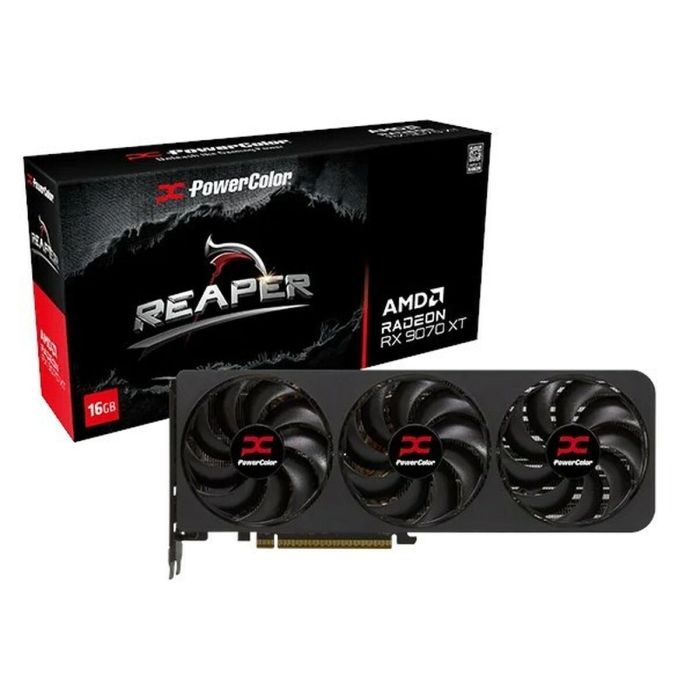 Carte Graphique Powercolor RX9070XT 16G-A radeon rx 9070 xt 16 GB GDDR6 0 Carte Graphique Powercolor RX9070XT 16G-A radeon rx 9070 xt 16 GB GDDR6 0