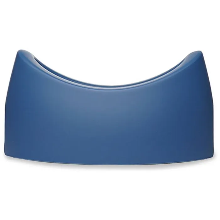 Thermobaby POTTYBOO - Pot d'apprentissage de la propreté pour bébé, forme ergonomique, couleur bleu et blanc