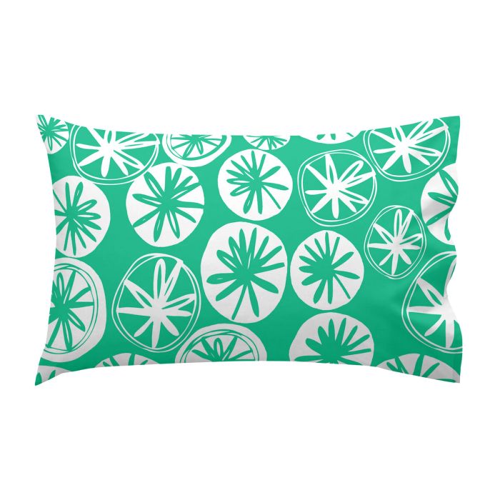 Jeu de draps HappyFriday Moshi Moshi Panda garden Rose Lit de bébé 2 Pièces 3