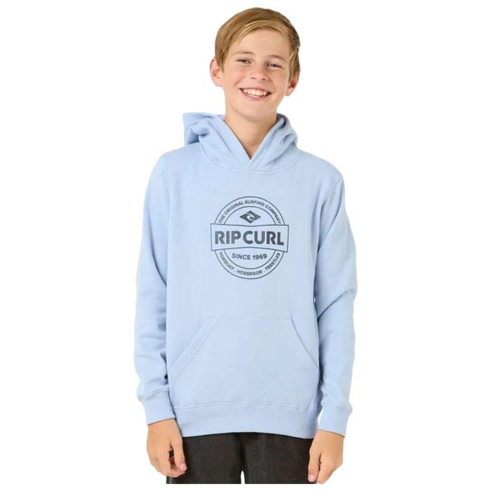 Sweat à capuche enfant Rip Curl Stapler Hood Bleu 0 Sweat à capuche enfant Rip Curl Stapler Hood Bleu 0