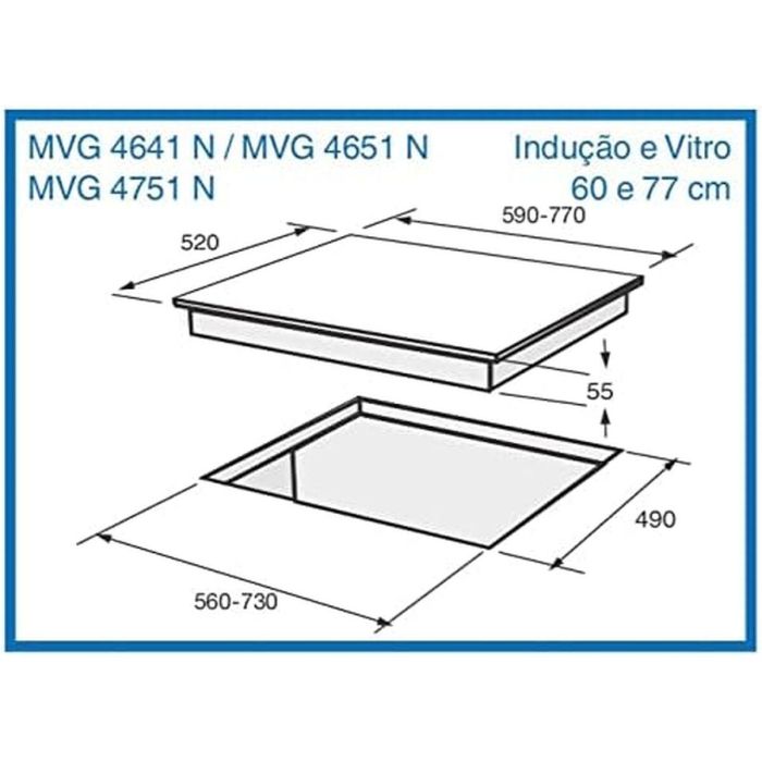 Plaque à Induction Meireles MV1613 1