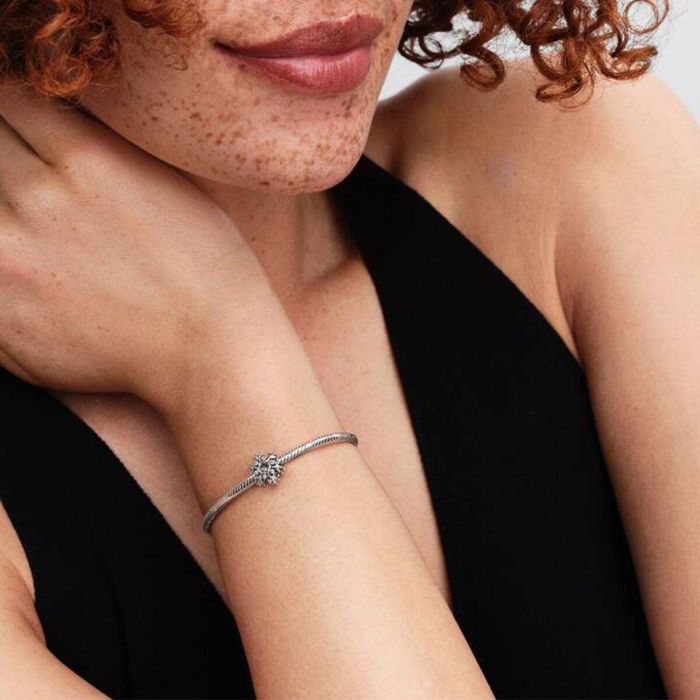 Perle de verre Femme Pandora 794249C01 Argenté 3