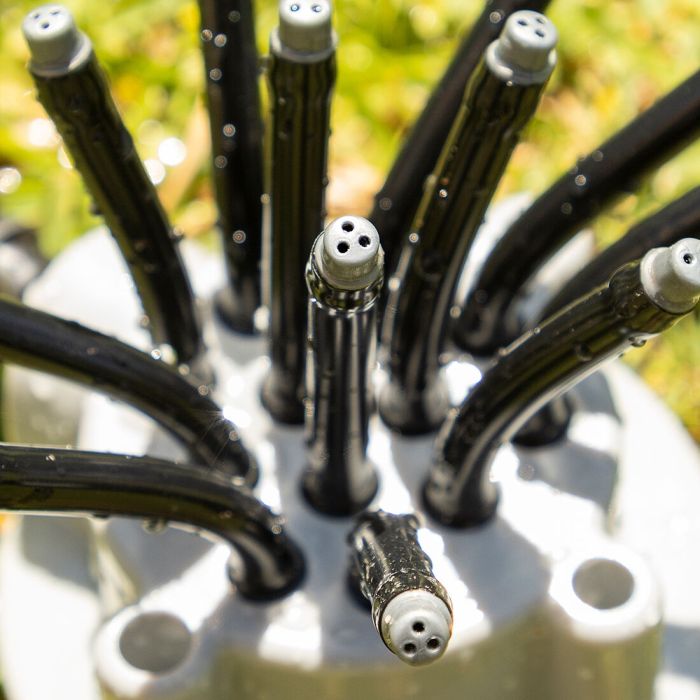 Asperseur d’Arrosage 360° pour Jardin Klerdden InnovaGoods 36 jets 12