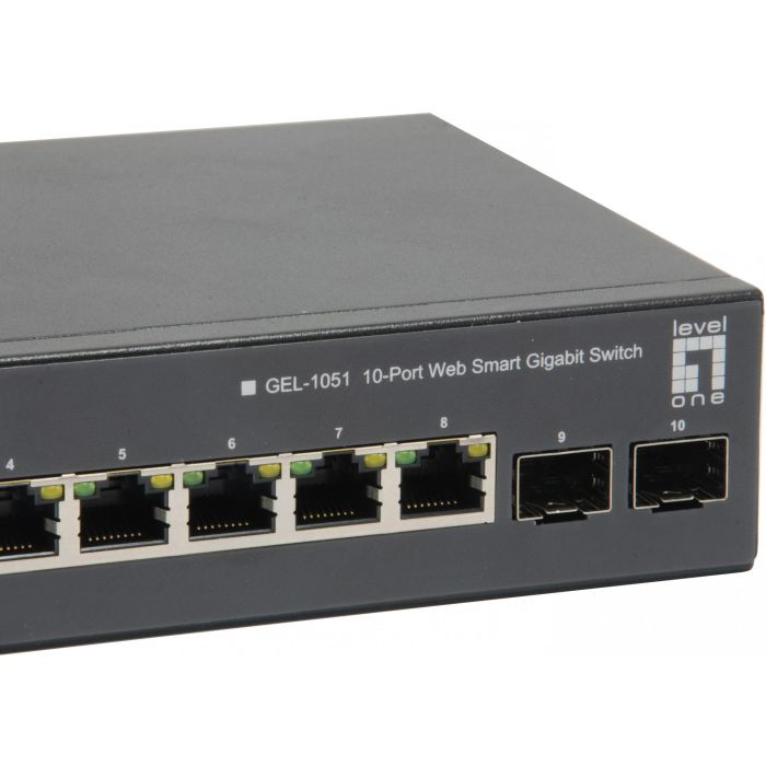 Switch 8x GE GEP-1051 2xGSFP 70W 8xPoE 4 Switch 8x GE GEP-1051 2xGSFP 70W 8xPoE 4