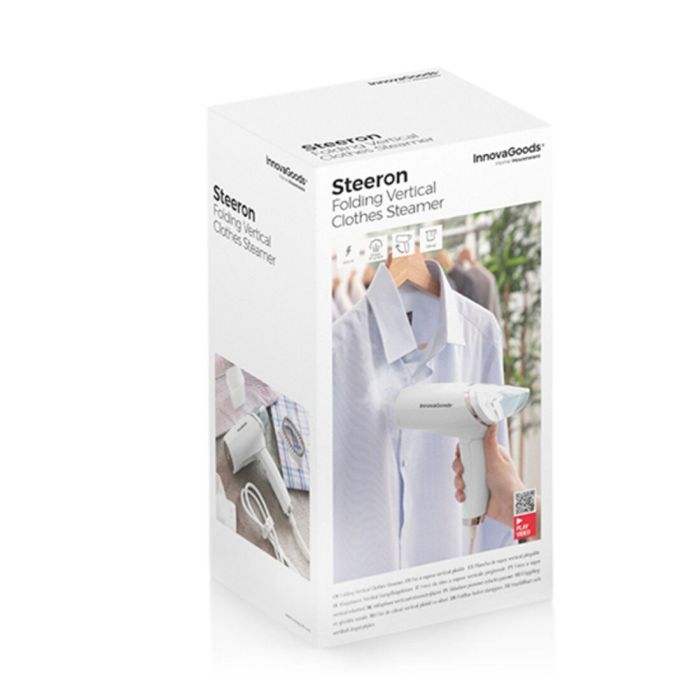 Fer à Vapeur Vertical Pliable Steeron InnovaGoods Localization-B09925BJT4 1000 W (Reconditionné A+) 1