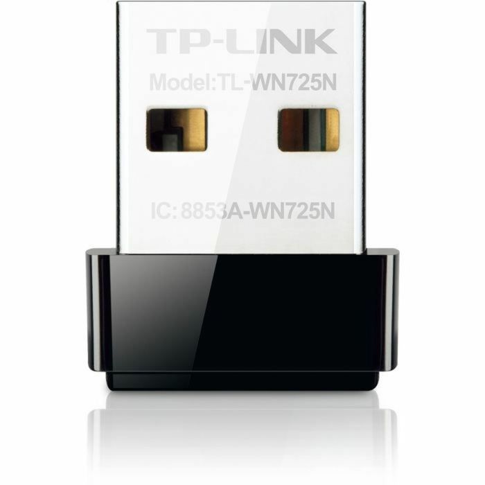 Adapteur réseau TP-Link Nano TL-WN725N Noir 150 Mbit/s 20 Adapteur réseau TP-Link Nano TL-WN725N Noir 150 Mbit/s 20