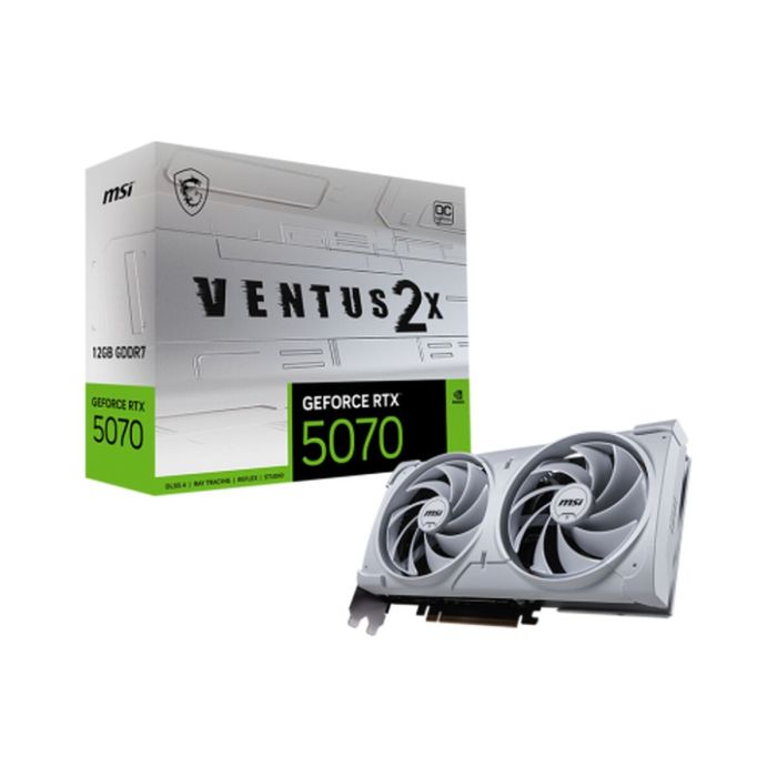 MSI RTX 5070 Ventus 2X OC GDDR7 12GB White