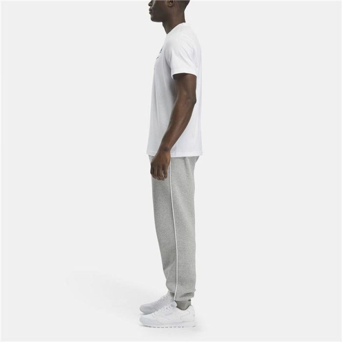 T-shirt à manches courtes homme Reebok Identity Big Stacked Logo Blanc 2 T-shirt à manches courtes homme Reebok Identity Big Stacked Logo Blanc 2