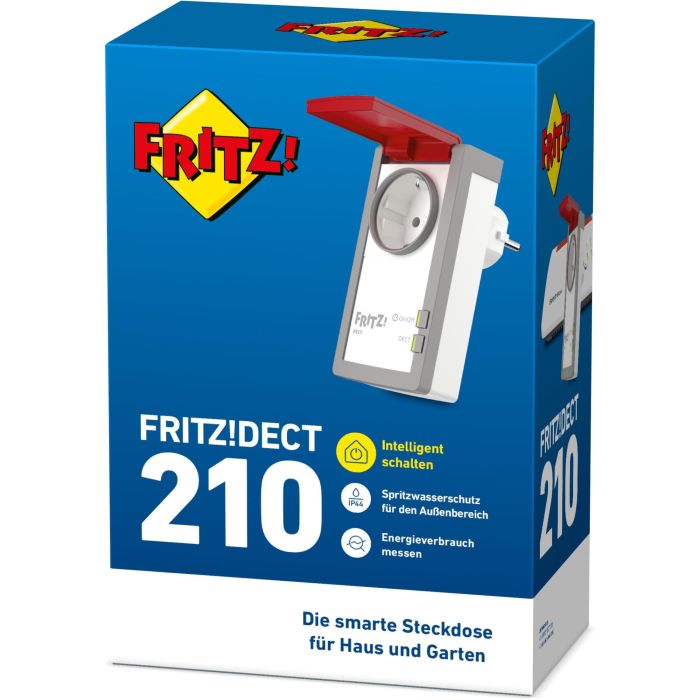 Steckdose AVM FRITZ! DECT 210 IP44 außen Strommessfunktion 4