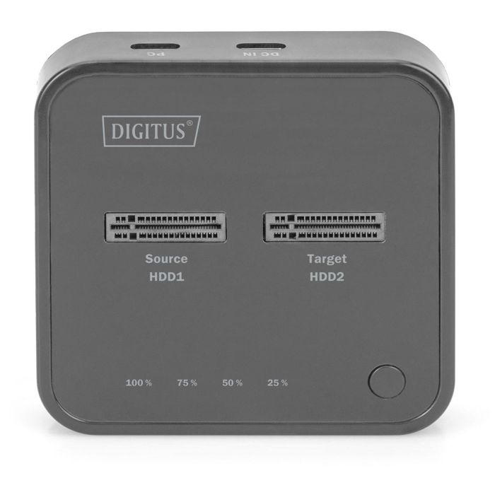 DIGITUS Dual M.2 NVMe SSD DockingStation m. SD-Exp.Kartenles 2